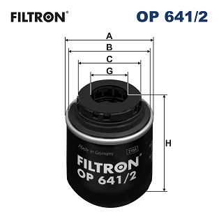 FILTRON OP 641/2 Filtro olio-Filtro olio-Ricambi Euro