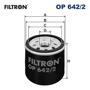 FILTRON OP 642/2 Filtro olio-Filtro olio-Ricambi Euro