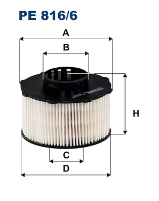 FILTRON PE 816/6 palivovy...