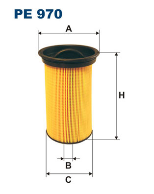 FILTRON PE 970 Filtro carburante-Filtro carburante-Ricambi Euro