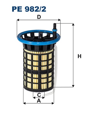 FILTRON PE 982/2 Filtro carburante-Filtro carburante-Ricambi Euro