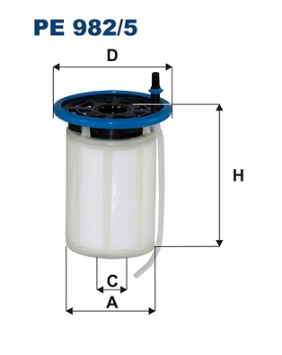 FILTRON PE 982/5 Filtro carburante-Filtro carburante-Ricambi Euro