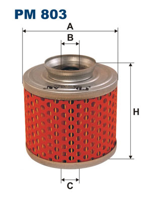 FILTRON PM 803 Filtro carburante-Filtro carburante-Ricambi Euro