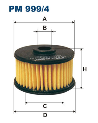 FILTRON PM 999/4 Filtro carburante-Filtro carburante-Ricambi Euro