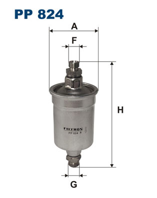 FILTRON PP 824 Filtro carburante-Filtro carburante-Ricambi Euro