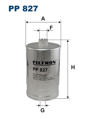 FILTRON PP 827 Filtro carburante