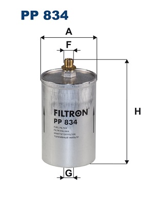 FILTRON PP 834 Filtro carburante