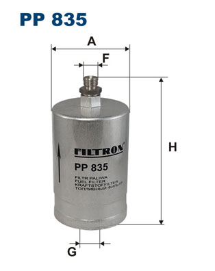 FILTRON PP 835 Filtro carburante