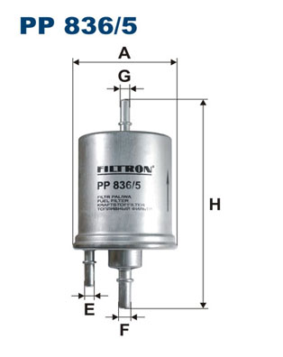 FILTRON PP 836/5 Filtro carburante