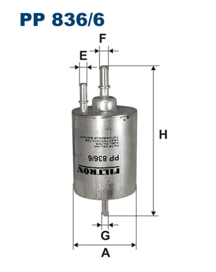 FILTRON PP 836/6 palivovy...