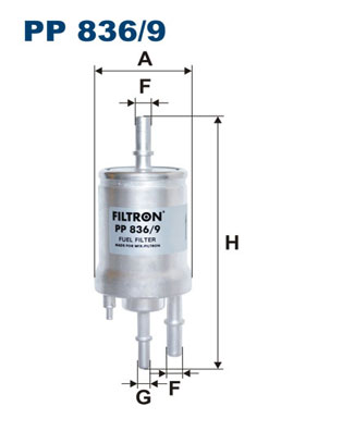 FILTRON PP 836/9 Filtro carburante