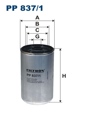 FILTRON PP 837/1 Filtro carburante