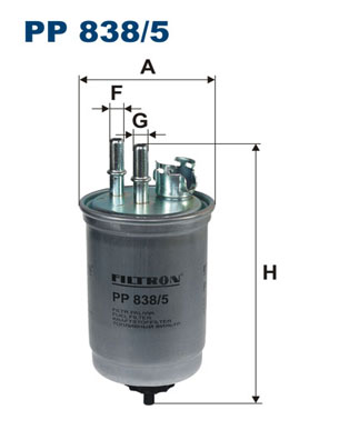 FILTRON PP 838/5 Filtro carburante