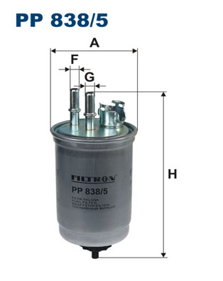 FILTRON PP 838/5 Filtro carburante-Filtro carburante-Ricambi Euro