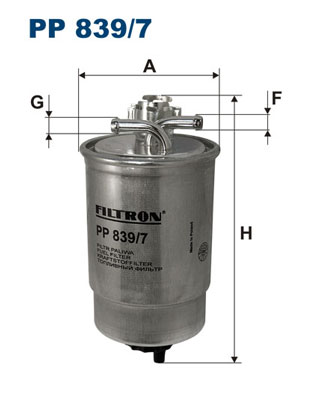 FILTRON PP 839/7 Filtro carburante