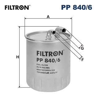 FILTRON PP 840/6 Filtro carburante-Filtro carburante-Ricambi Euro