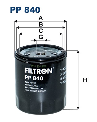 FILTRON PP 840 Filtro carburante-Filtro carburante-Ricambi Euro