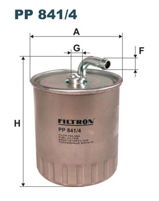 FILTRON PP 841/4 Filtro carburante-Filtro carburante-Ricambi Euro