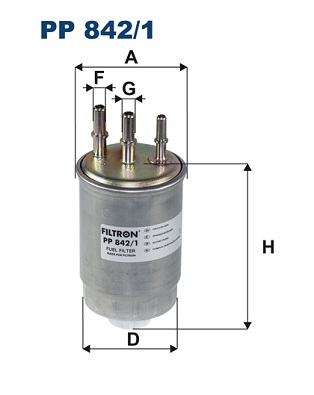 FILTRON PP 842/1 горивен...