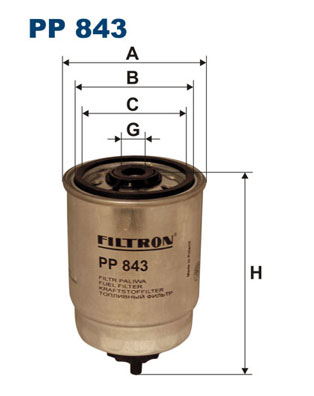 FILTRON PP 843 Filtro...