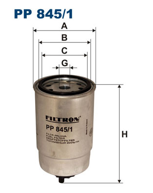 FILTRON PP 845/1 palivovy...