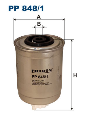 FILTRON PP 848/1 Filtro carburante-Filtro carburante-Ricambi Euro