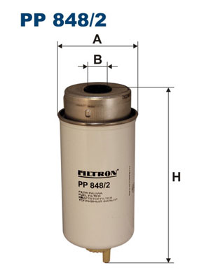 FILTRON PP 848/2 Filtro carburante