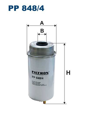 FILTRON PP 848/4 Filtro carburante