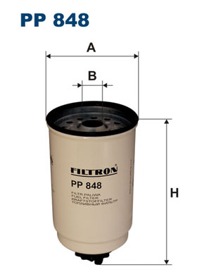 FILTRON PP 848 Filtro carburante-Filtro carburante-Ricambi Euro