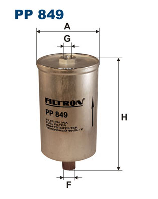 FILTRON PP 849 Filtro carburante