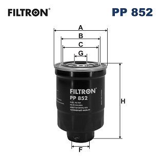 FILTRON PP 852 Filtro carburante-Filtro carburante-Ricambi Euro