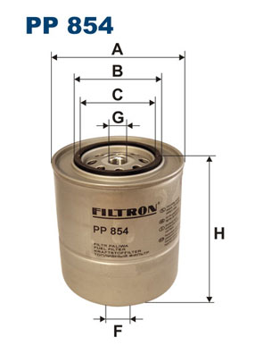 FILTRON PP 854 Filtro carburante-Filtro carburante-Ricambi Euro