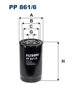 FILTRON PP 861/6 Filtro carburante-Filtro carburante-Ricambi Euro