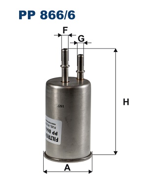 FILTRON PP 866/6 Filtro carburante-Filtro carburante-Ricambi Euro