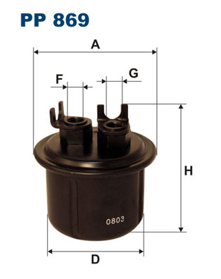 FILTRON PP 869 palivovy filtr