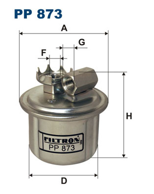 FILTRON PP 873 Filtro carburante