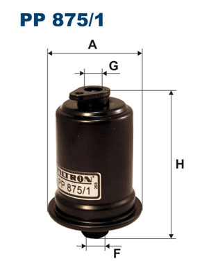 FILTRON PP 875/1 Filtro carburante-Filtro carburante-Ricambi Euro