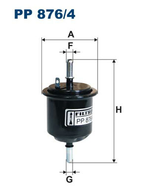 FILTRON PP 876/4 Filtro carburante