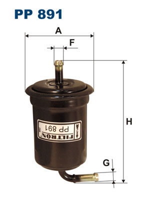 FILTRON PP 891 Filtro carburante-Filtro carburante-Ricambi Euro