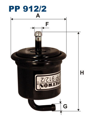 FILTRON PP 912/2 Filtro carburante-Filtro carburante-Ricambi Euro