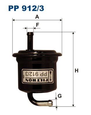 FILTRON PP 912/3 Filtro carburante