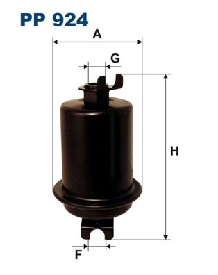 FILTRON PP 924 Filtro carburante-Filtro carburante-Ricambi Euro