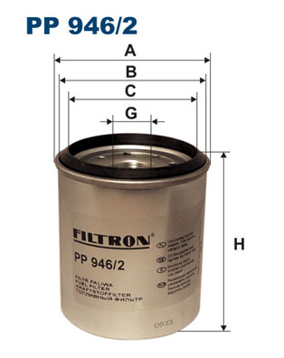 FILTRON PP 946/2 Filtro carburante