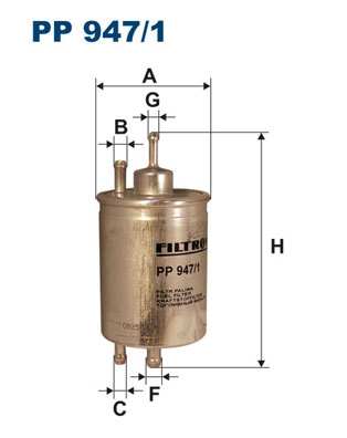 FILTRON PP 947/1 Filtro carburante-Filtro carburante-Ricambi Euro