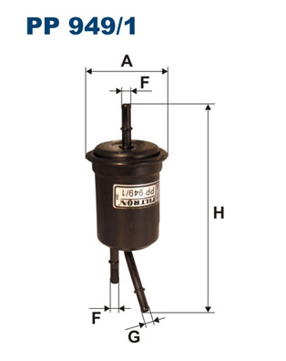 FILTRON PP 949/1 Filtro carburante-Filtro carburante-Ricambi Euro