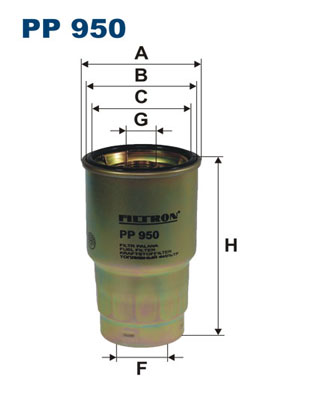 FILTRON PP 950 palivovy filtr
