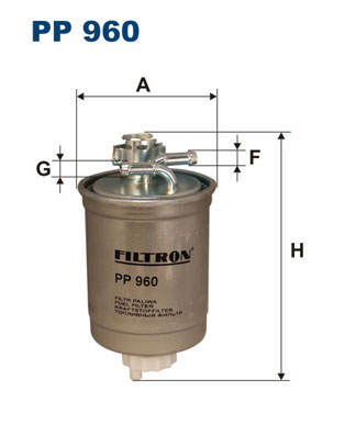 FILTRON PP 960 Filtro carburante-Filtro carburante-Ricambi Euro