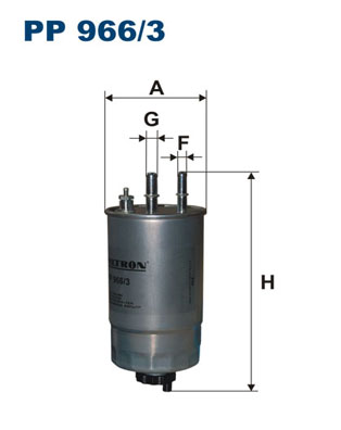 FILTRON PP 966/3 palivovy...