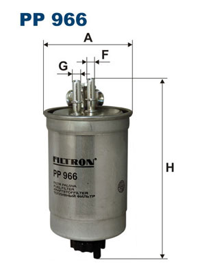 FILTRON PP 966 Filtro carburante
