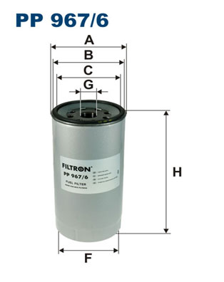 FILTRON PP 967/6 Filtro carburante